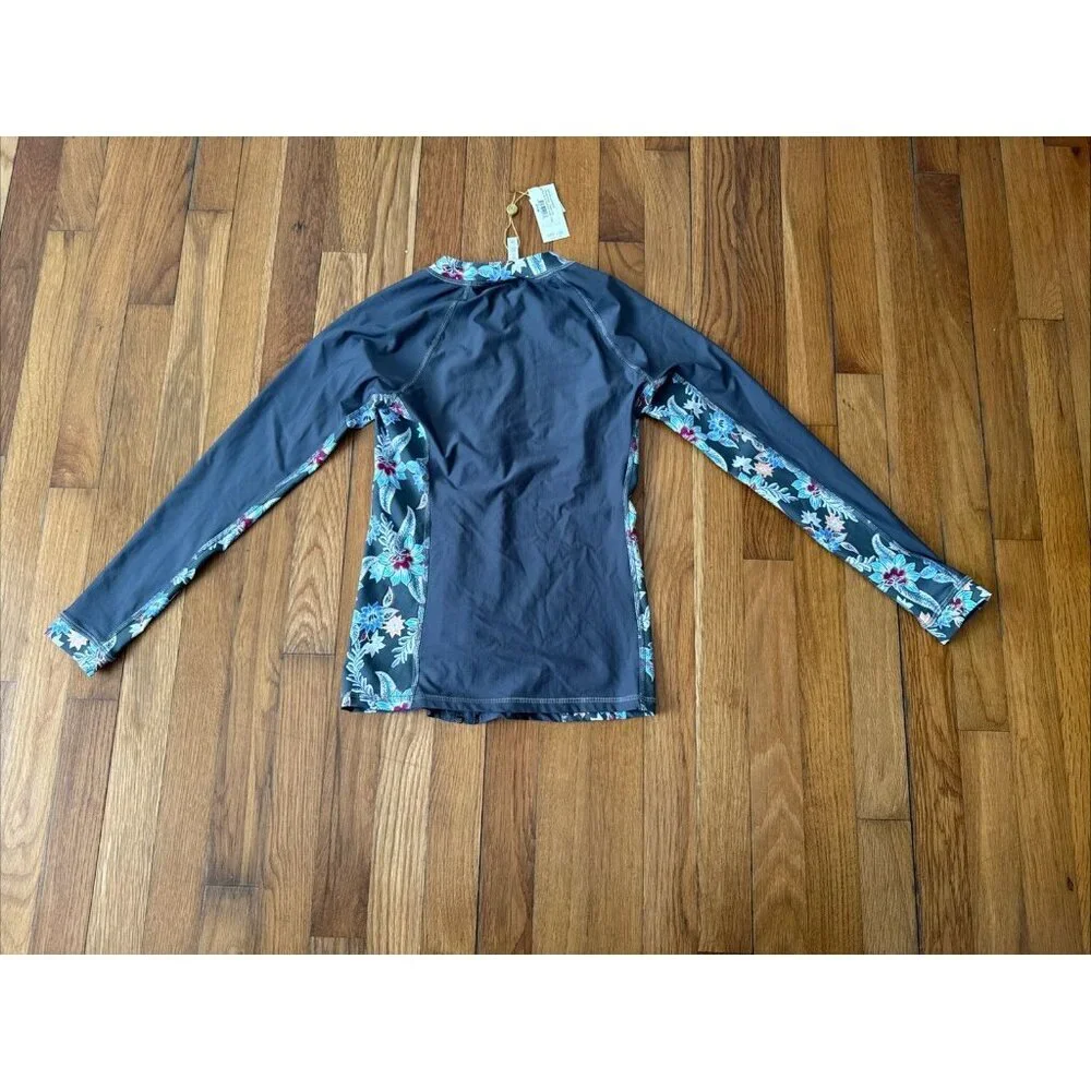 Helen Jon Women's Rash Guard Island Surf Shirt Rhapsody UPF50 Size XS